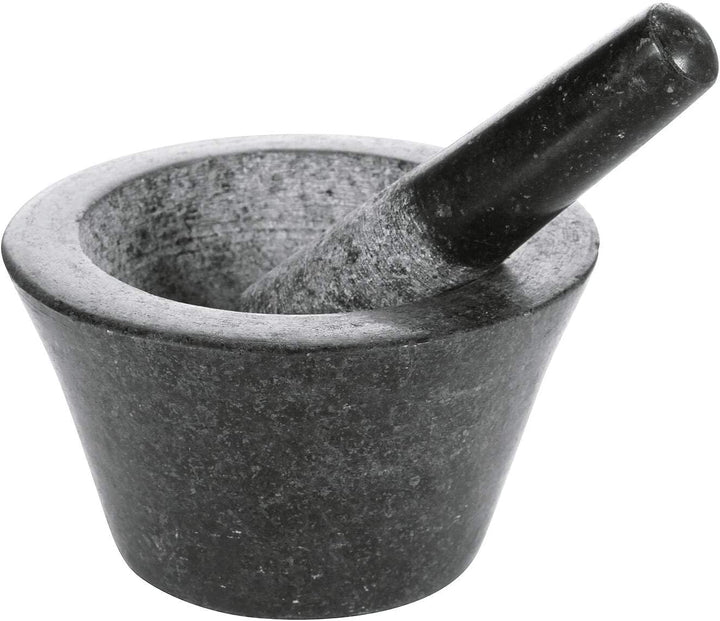 Boska Mörser Herbs/robuster Look/Spülmaschinenfest/Granit/Schwarz / 175 x 175 x 100 mm