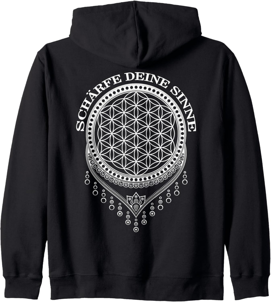 Blume Des Lebens - Schärfe Deine Sinne 2 - Fan Fun Kapuzenjacke