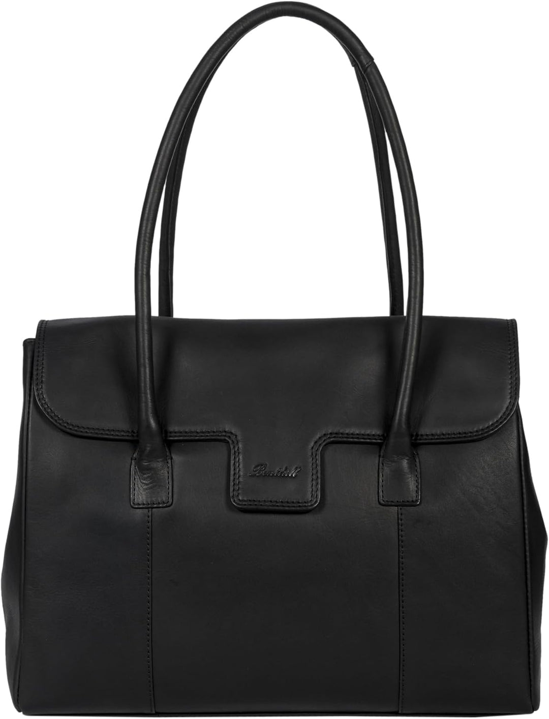 Benthill Damen Handtasche Echt-Leder - Umhängetasche aus weichem hochwertigem Echtleder - Vintage Fa