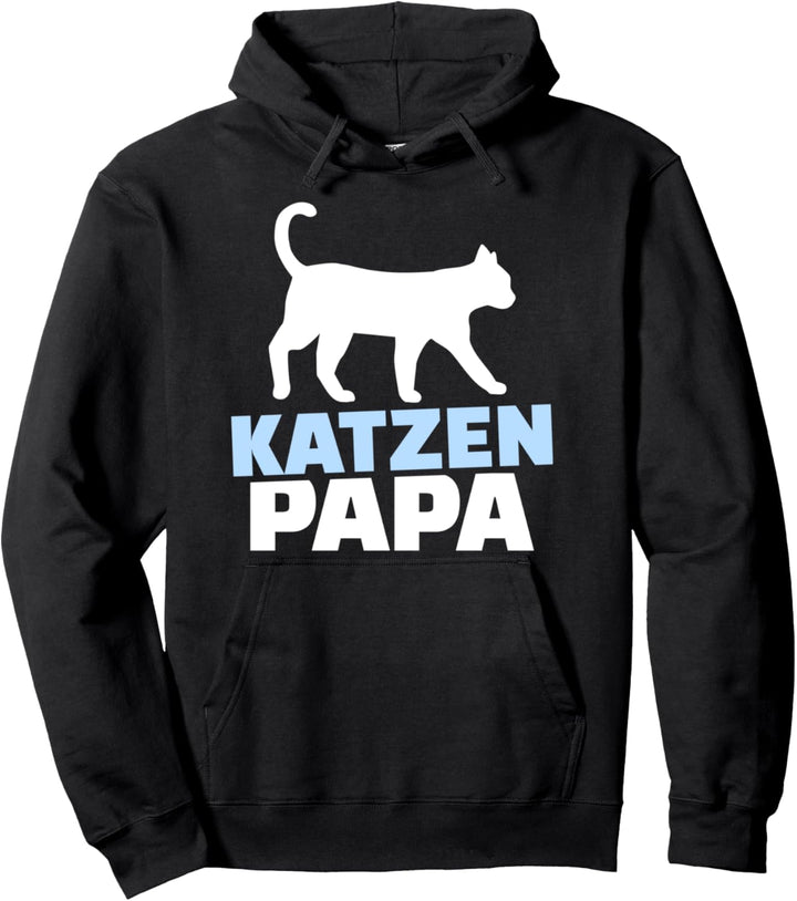 Katzenpapa Pullover Hoodie