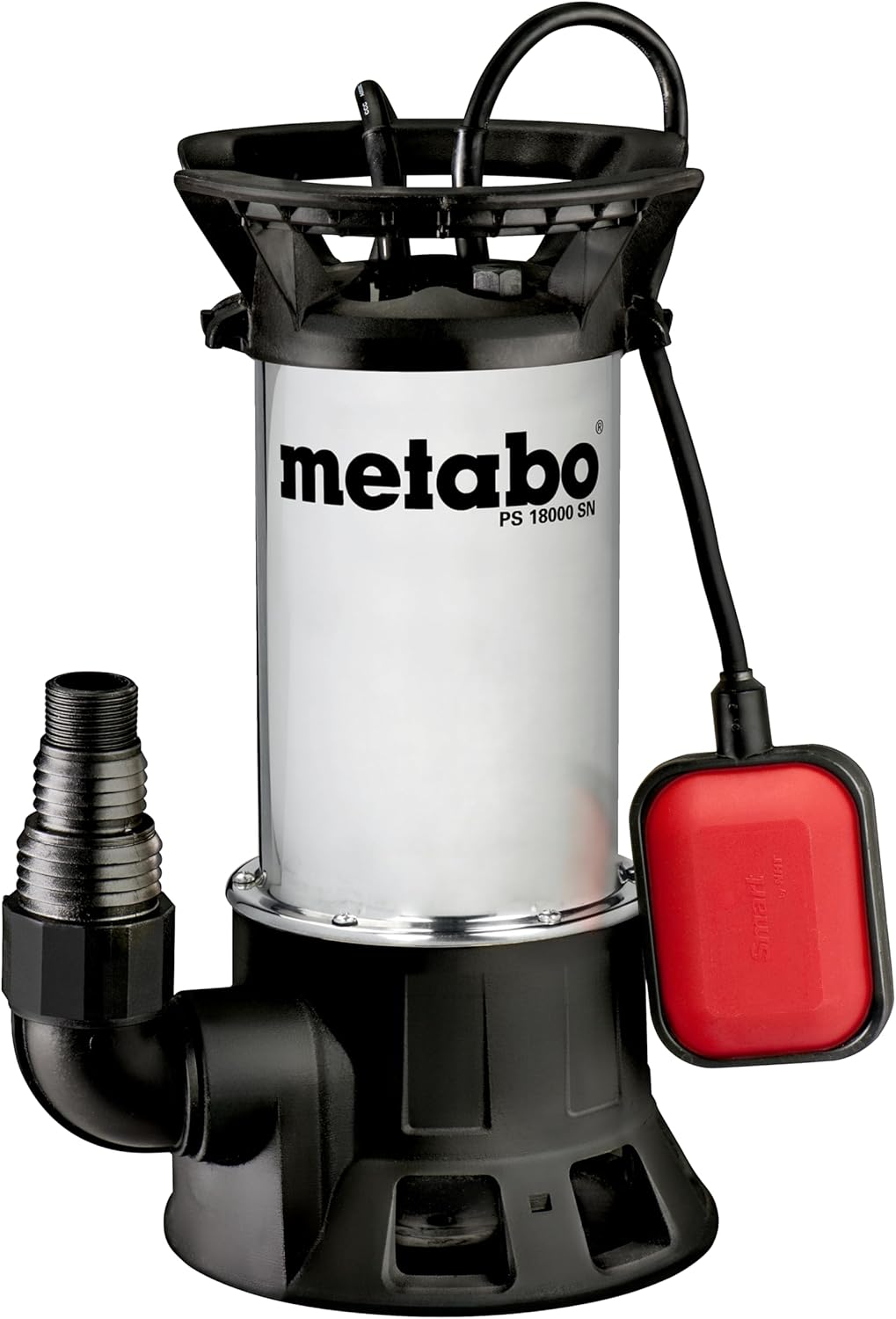 Metabo Schmutzwasser-Tauchpumpe PS 18000 SN (0251800000) Karton, Nennaufnahmeleistung: 1100 W, Max.