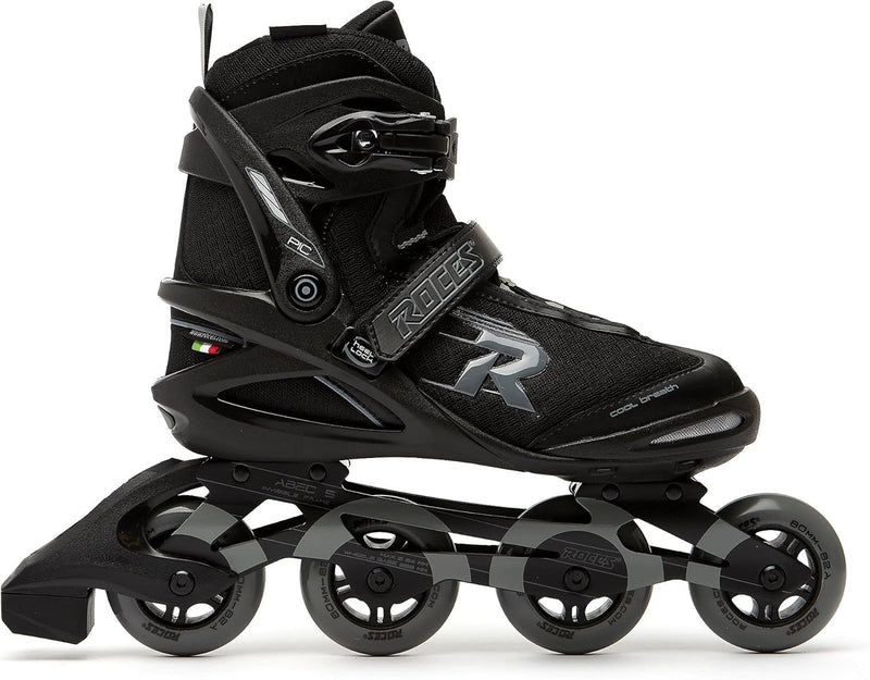 Roces Unisex – Erwachsene Pic Tif Inline Skate 43 black-lightgrey, 43 black-lightgrey