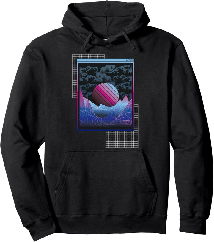 Vaporwave Technologie-Internet Pullover Hoodie