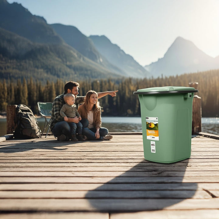 Green Blue GB320 Mobile Campingtoilette 19L | Tragbare Reisetoilette mit max. Tragkraft bis 130kg |