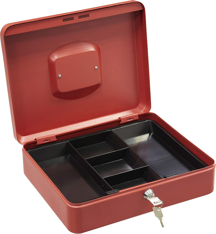 ARREGUI Elegant C9244 Geldkassette aus Stahl | Geldbox | 30 cm breit | Abschliessbare Kasse mit Geld