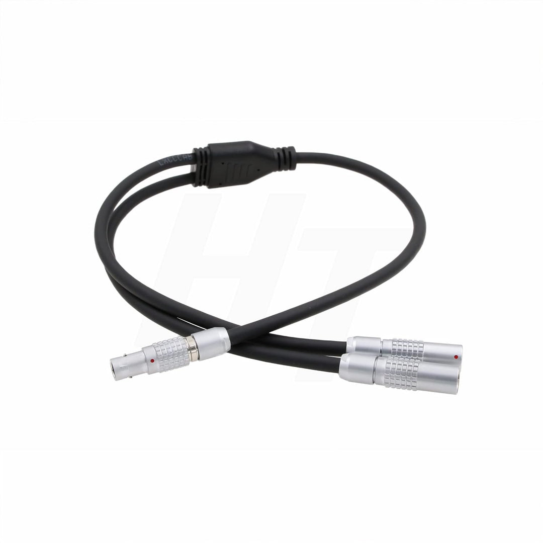 HTcable CForce Motor Lbus 4-Pin Stecker auf Dual 4-Pin Buchse Breakout Kabel für ARRI Alexa Mini Cmo