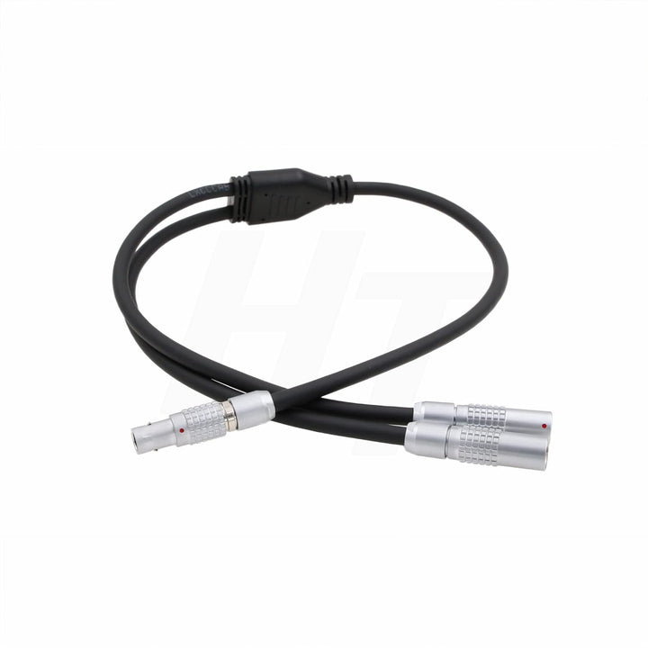 HTcable CForce Motor Lbus 4-Pin Stecker auf Dual 4-Pin Buchse Breakout Kabel für ARRI Alexa Mini Cmo
