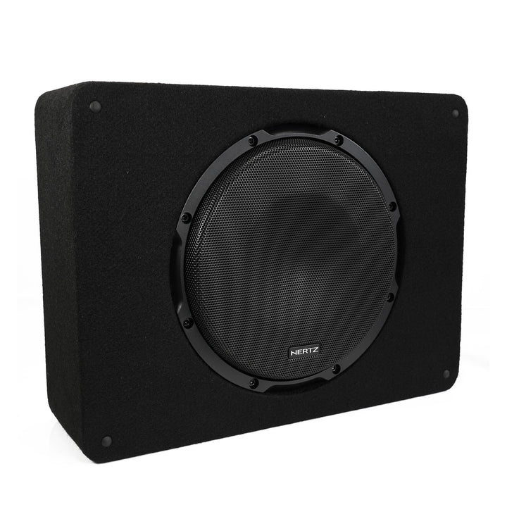 Hertz CBA 250 – 250-mm Aktiv-Subwoofer in Bassreflexgehäuse, 500W Peak, integrierter Class-AB-Verstä