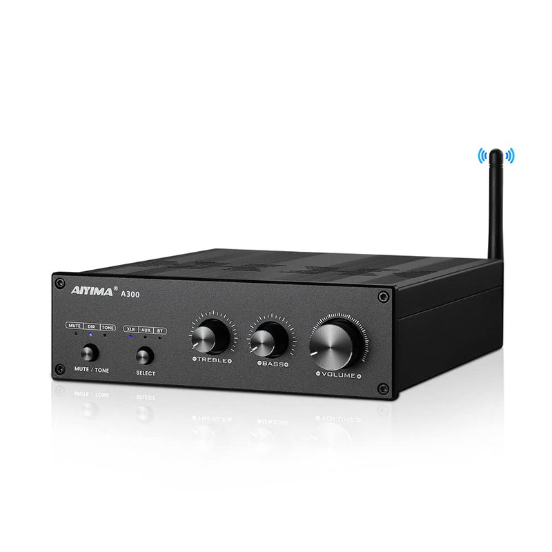 AIYIMA A300 TPA3255 Bluetooth 5.0 300x2 Leistungsverstärker 2.0/2.1-Kanal-Stereoverstärker mit aktiv