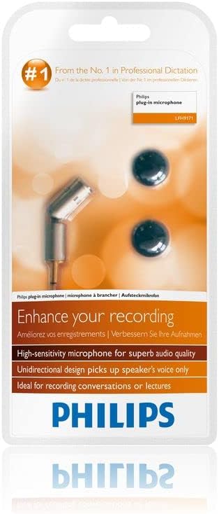 Philips Plug-in Microphone LFH9171, LFH9171