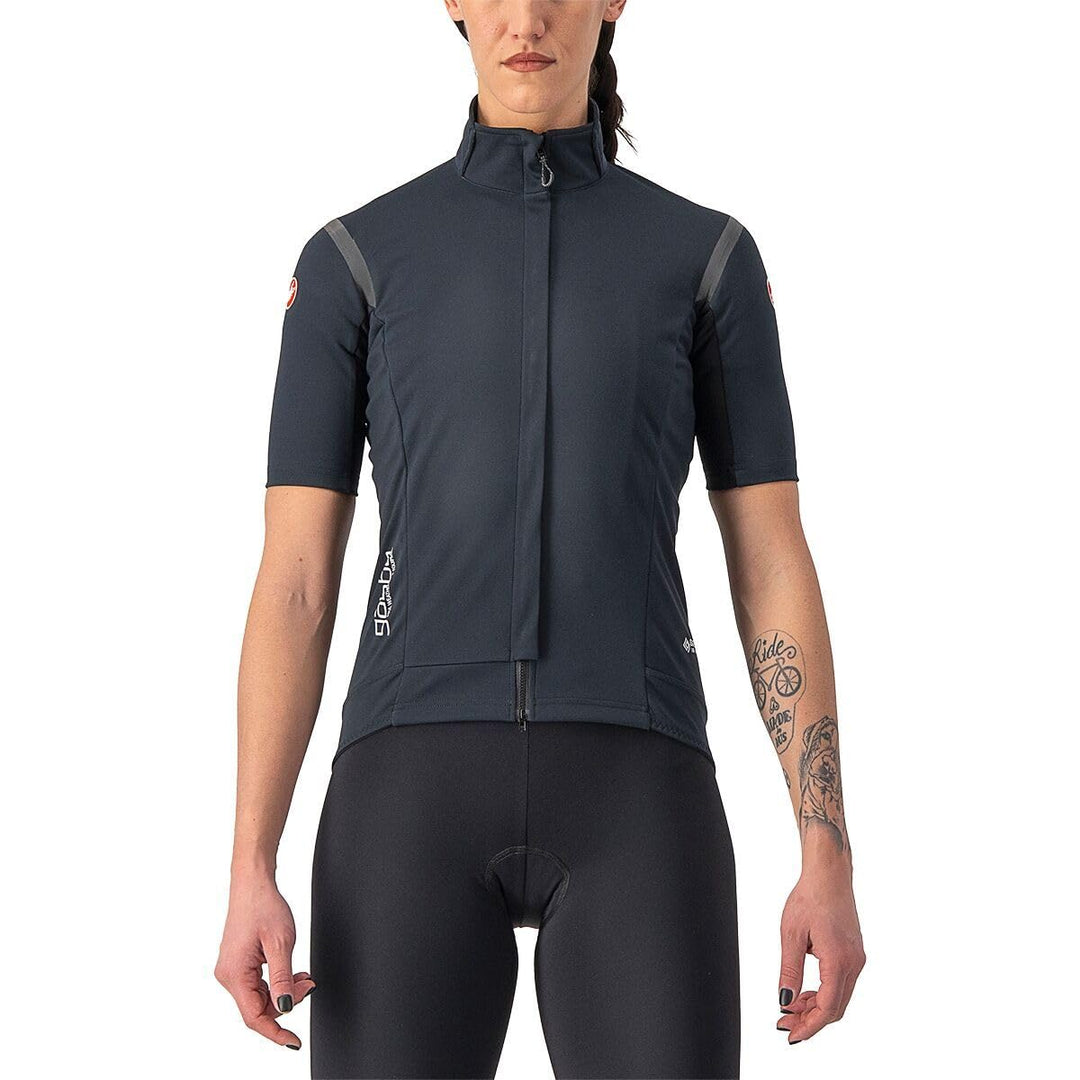 Castelli 4522544 GABBA RoS 2 W Jacket Women's LIGHT BLACK/BLACK XL