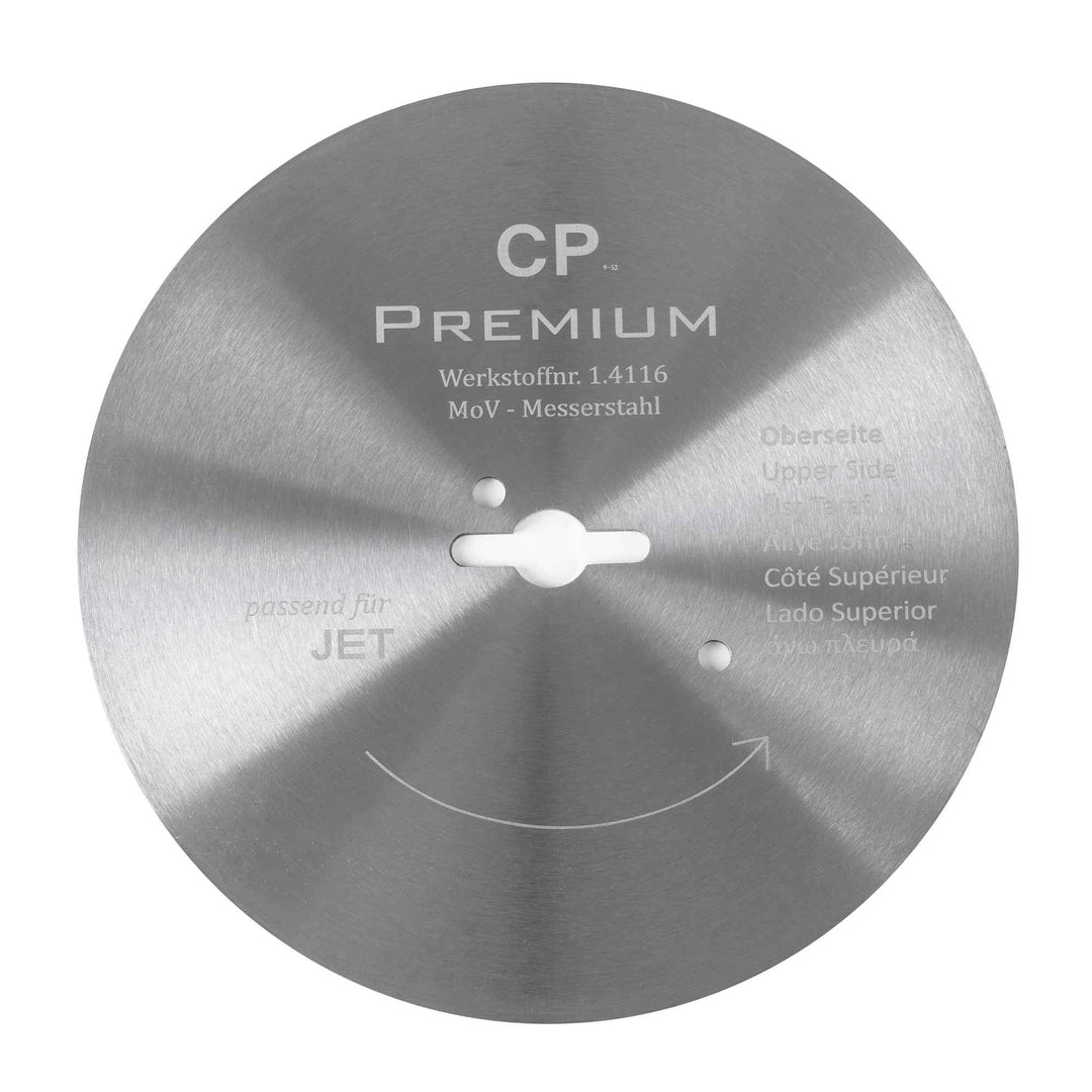 Gastronics Kreismesser für Jet - 120 mm, glatt - Dönermesser aus Edelstahl in Premium Qualität