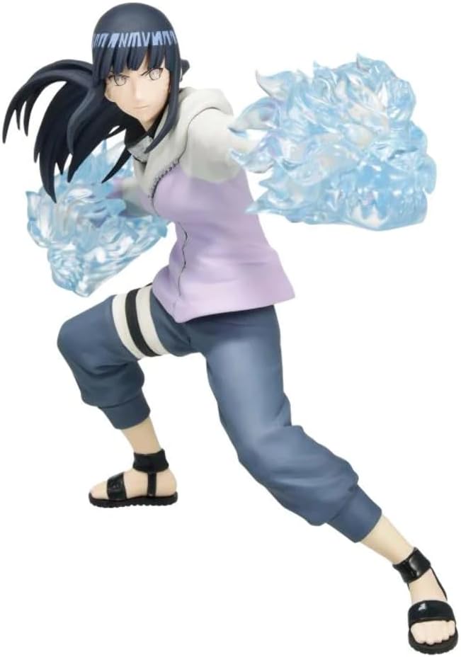 BANPRESTO Naruto Shippuden - Hyuga Hinata - Figurine Vibration Stars 16cm