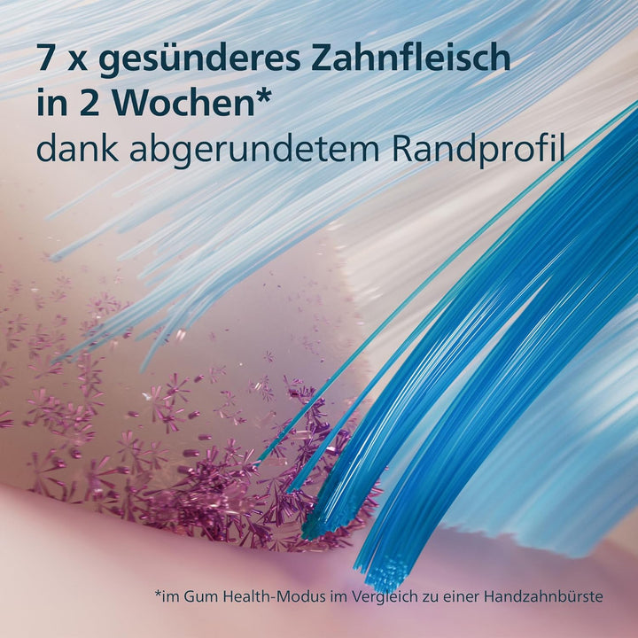 Philips Sonicare G3 Premium Gum Care, Original Ersatzbürstenkopf, Schwarz, 2er-Pack, HX9052/88 Neu 1
