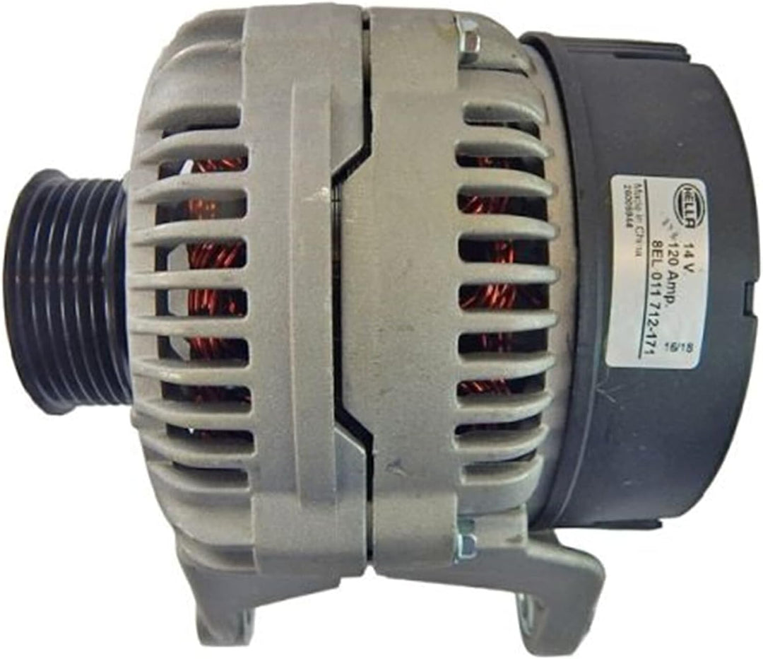 HELLA - Generator/Lichtmaschine - 14V - 120A - für u.a. Audi A6 (4B2, C5) - 8EL 011 712-171