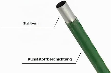 Dixiestore Pflanzstäbe Pflanzenstütze, Rankhilfe für Tomaten, Gurken, Blumen Kletterhilfe für Garten
