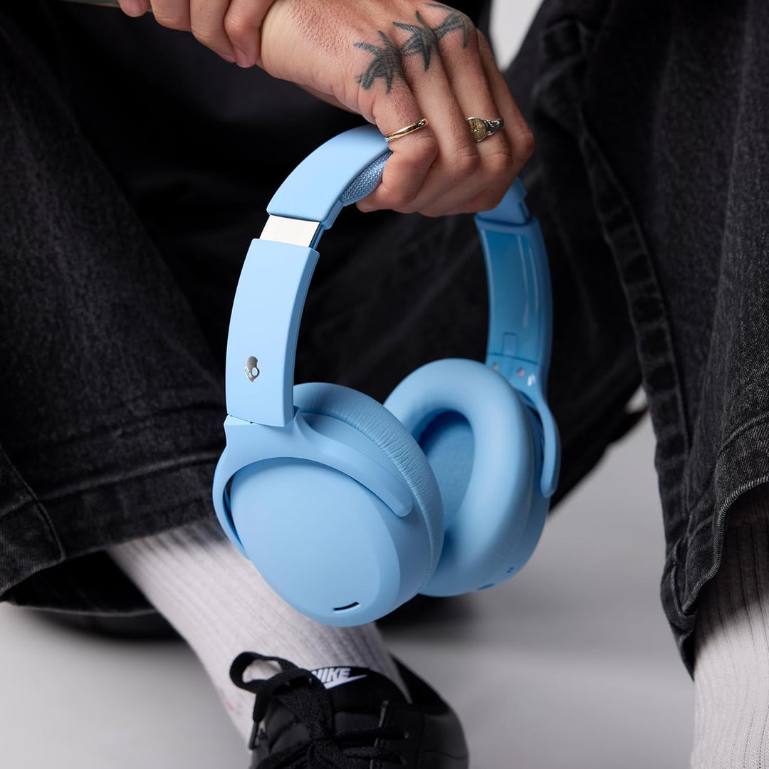 Skullcandy Crusher ANC 2 Wireless Bluetooth Over-Ear-Kopfhörer, Multisensorischem Bass, Active Noise