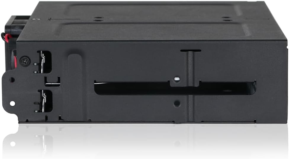 ICY DOCK Backplane IcyDock 4x6,3cm SATAI-III in 1x5,25" HDD/SSD sw, MB607SP-B, Schwarz