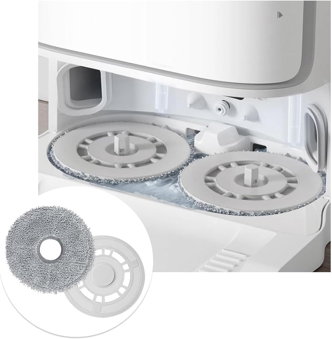 2 Pack | Wischmopphalter Tuchhalter Zubehör für Xiaomi Roboterstaubsauger S10/S10 Pro/X10/W10S/W10S