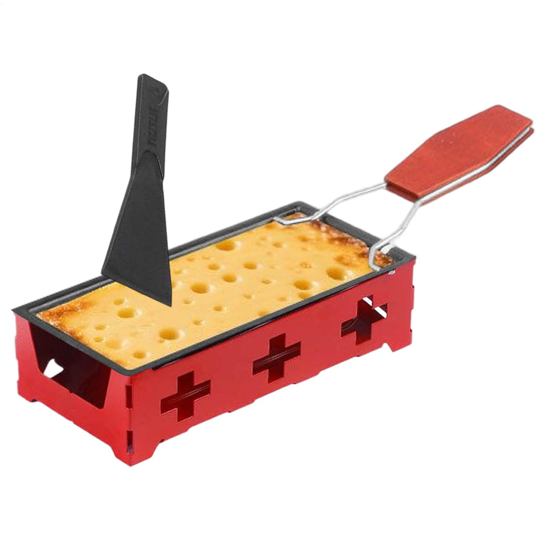Raclette Käse - Kompakter Küchen Grill - Schmelzofen mit Antihaft Zubehör - für Grillabende Zuhause