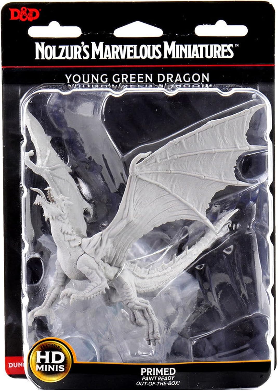 D&D Nolzur's Marvelous Miniatures - Young Green Dragon (6 Units)