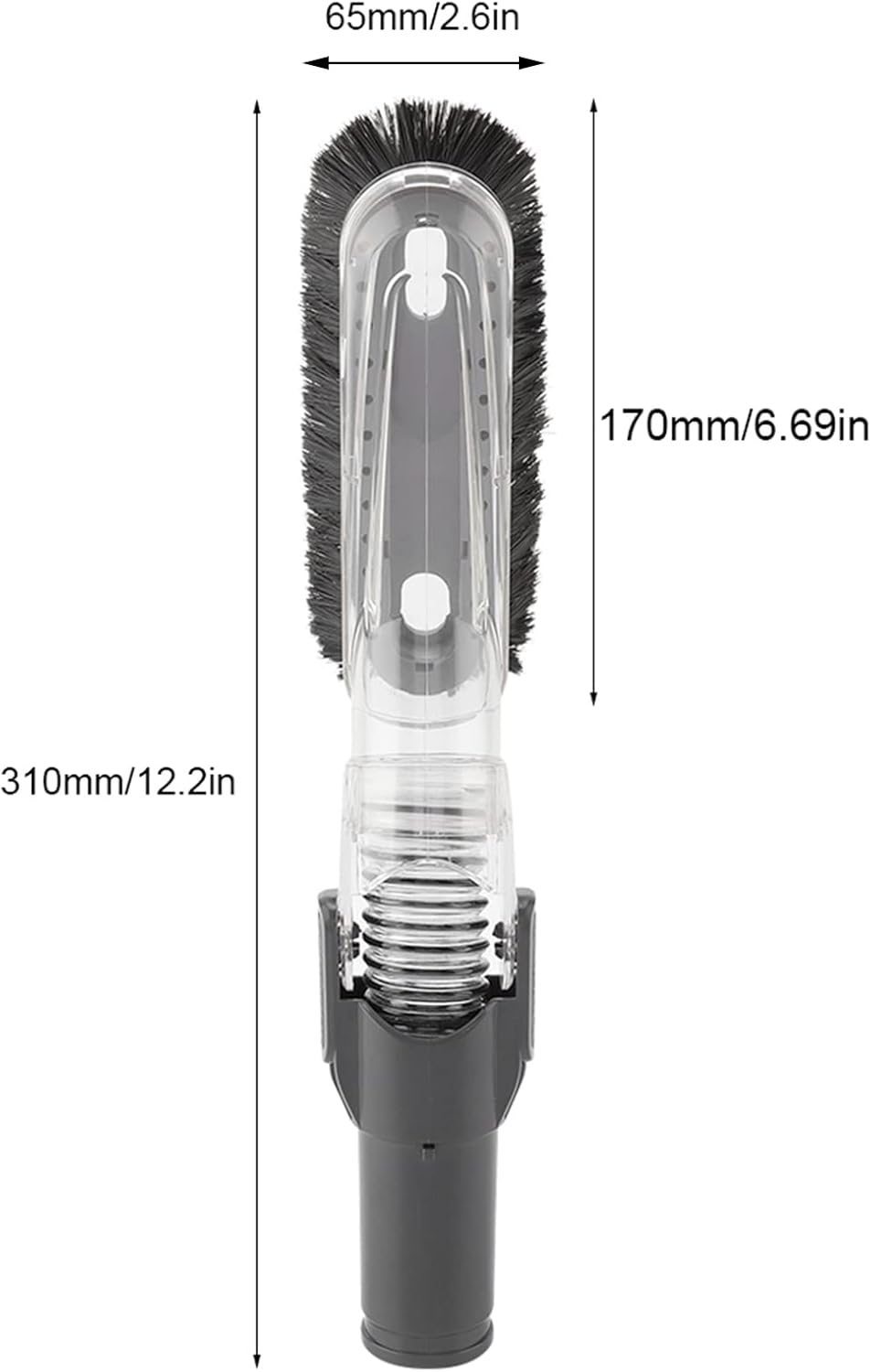 Fdit Soft Vacuum Dusting Brush 35mm-32mm Adapter für die Reinigung von Möbeldecken-Staubsauger-Aufsä