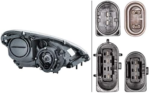 HELLA 1EL 008 361-611 Halogen-Hauptscheinwerfer - links - für u.a. Mercedes-Benz Slk (R171) Links Ha