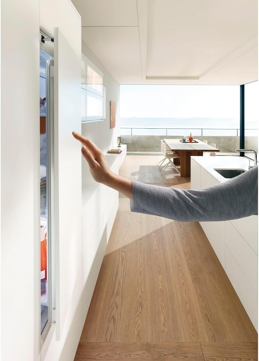 BLUM Servo-Drive Flex Antriebseinheit für Kühl-, Gefrier- und Geschirrspülgeräte, Set mit Antriebsei