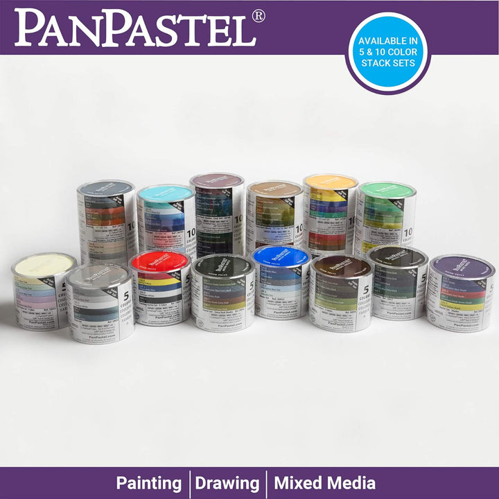 PanPastel 5-Farben-Set Blautöne