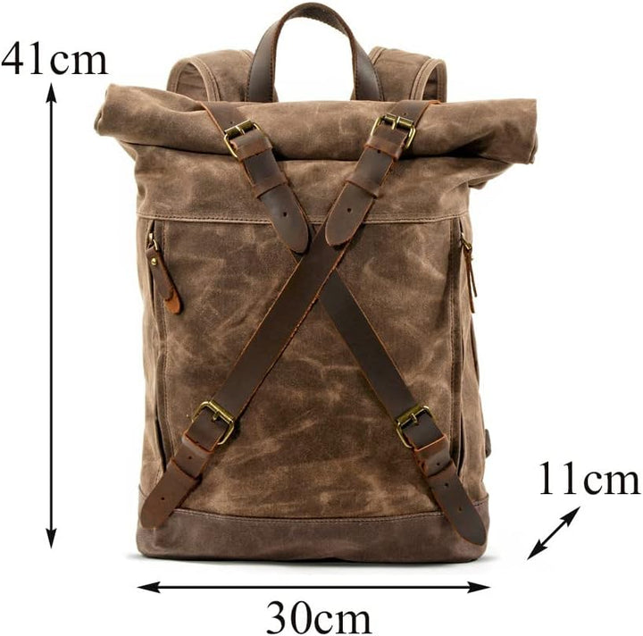 Rucksack für Vespa GTS 300 Craftride CR3 braun