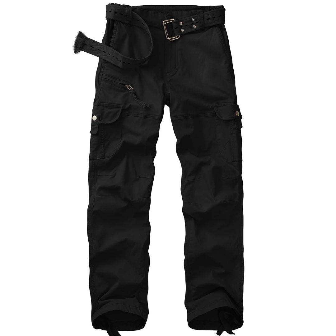 yeyity Cargohose Damen Hosen Multi Taschen Wanderhose Outdoorhose Baumwolle Arbeitshose Jogginghose