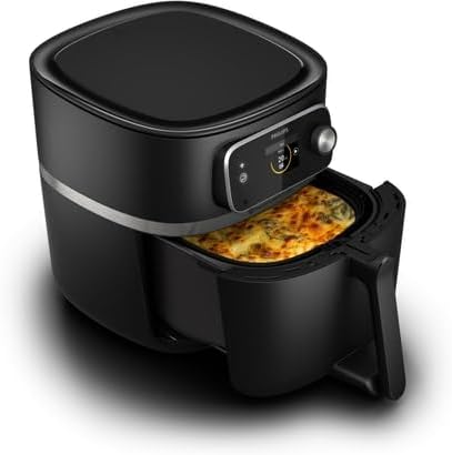 Friteuse Philips Séries Airfryer Combi XXL HD9880/90 Noir