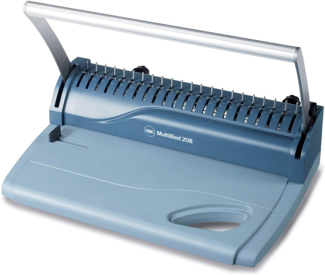 GBC 4400110 Multibind 208 Multifunktionsbindegerät (für bis zu125Blatt), MultiBind 208