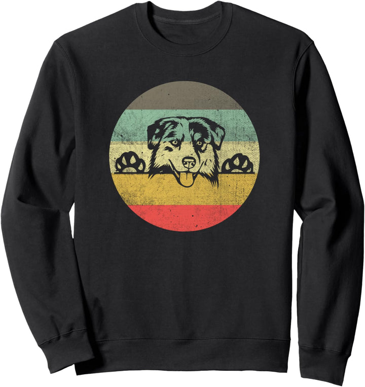 Vintage Retro Australian Shepherd Sweatshirt