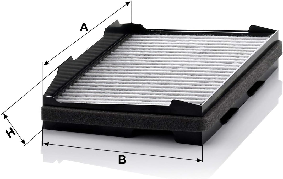 MANN-FILTER CUK 3220 Innenraumfilter – Pollenfilter mit Aktivkohle – Für PKW