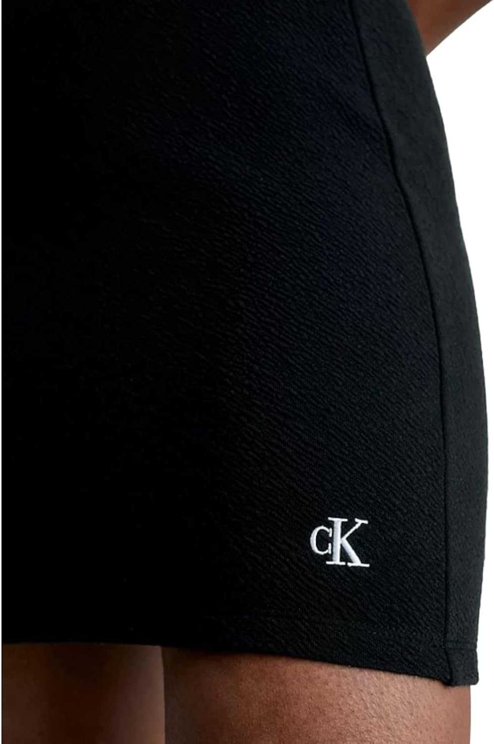 Calvin Klein Slub Rib Mini Skirt - S