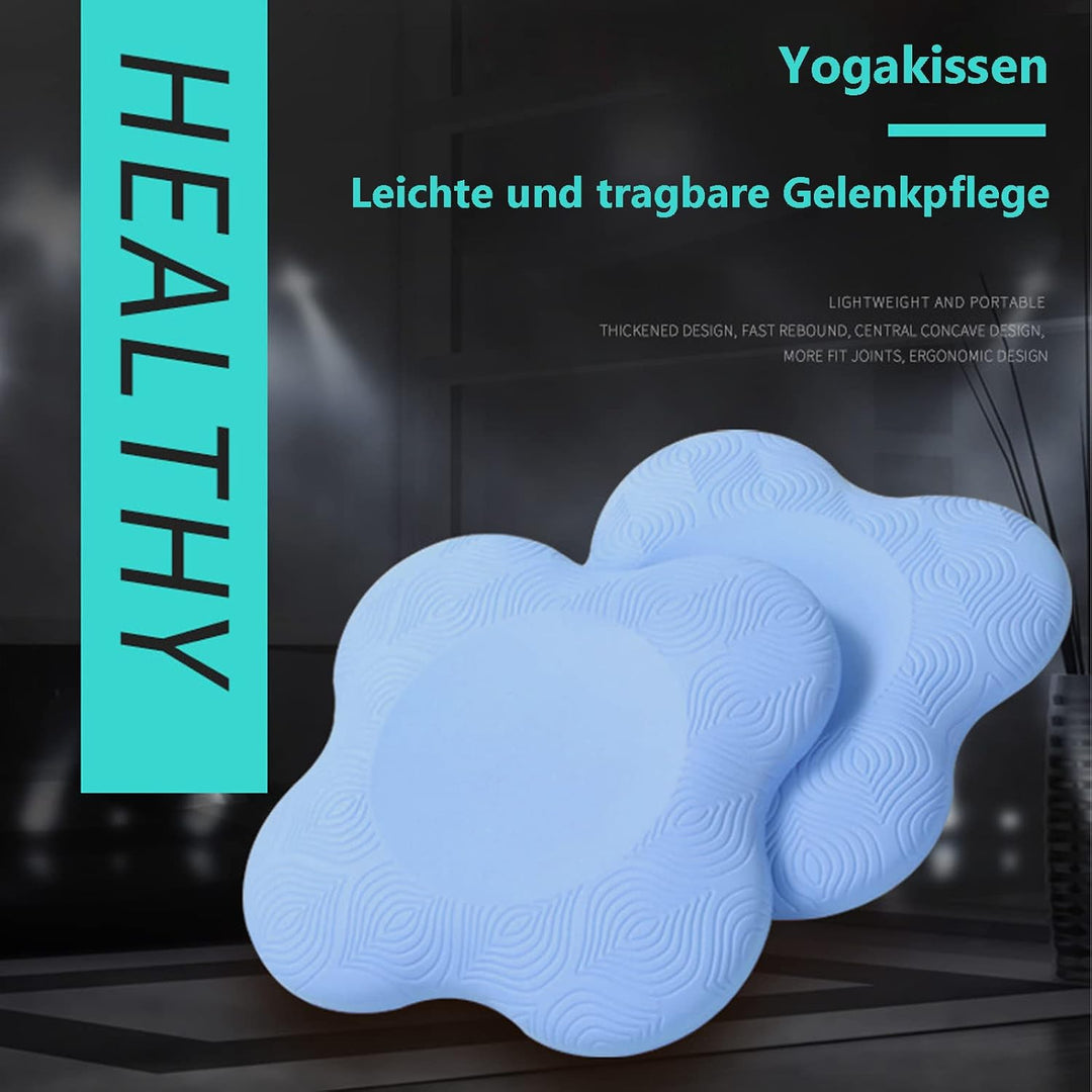 Yoga Kniekissen Rutschfeste KnieschüTzer Pilates Matte zum Schutz Von Knien, Ellbogen, Handgelenken…