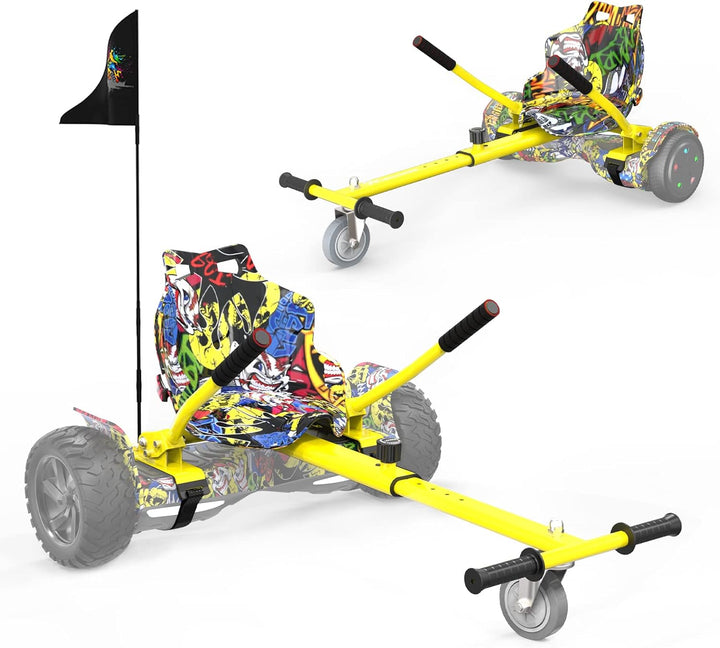 RCB Hoverboard Sitz,Go-Kart Zubehör für Hoverboards,Hoverboard mit Sitz passend für Aller 6.5"-10" Z