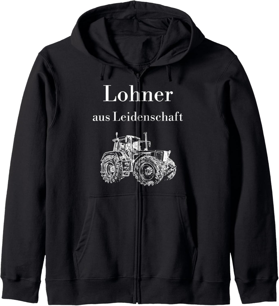 Lohner Trecker Traktor Schlepper Lohnunternehmer Oberlohner Kapuzenjacke