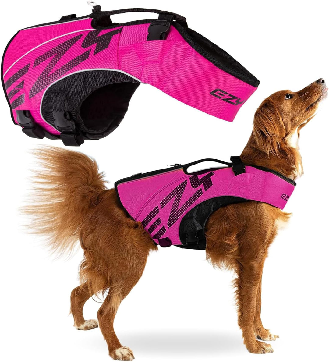 EZYDOG X2 Boost Schwimmweste | Bootfahren, hundefreundlich, Paddelbrett, überlegener Auftrieb, Rettu