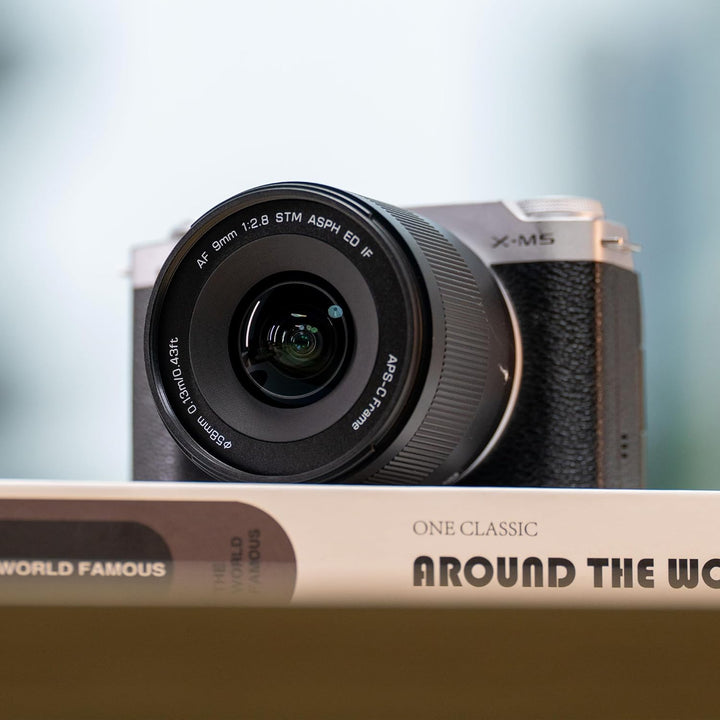 VILTROX 9mm F2.8 XF Objektiv für Fuji, AF 9mm f/2.8 Weitwinkel-Autofokus APS-C XF Objektiv Kompatibe