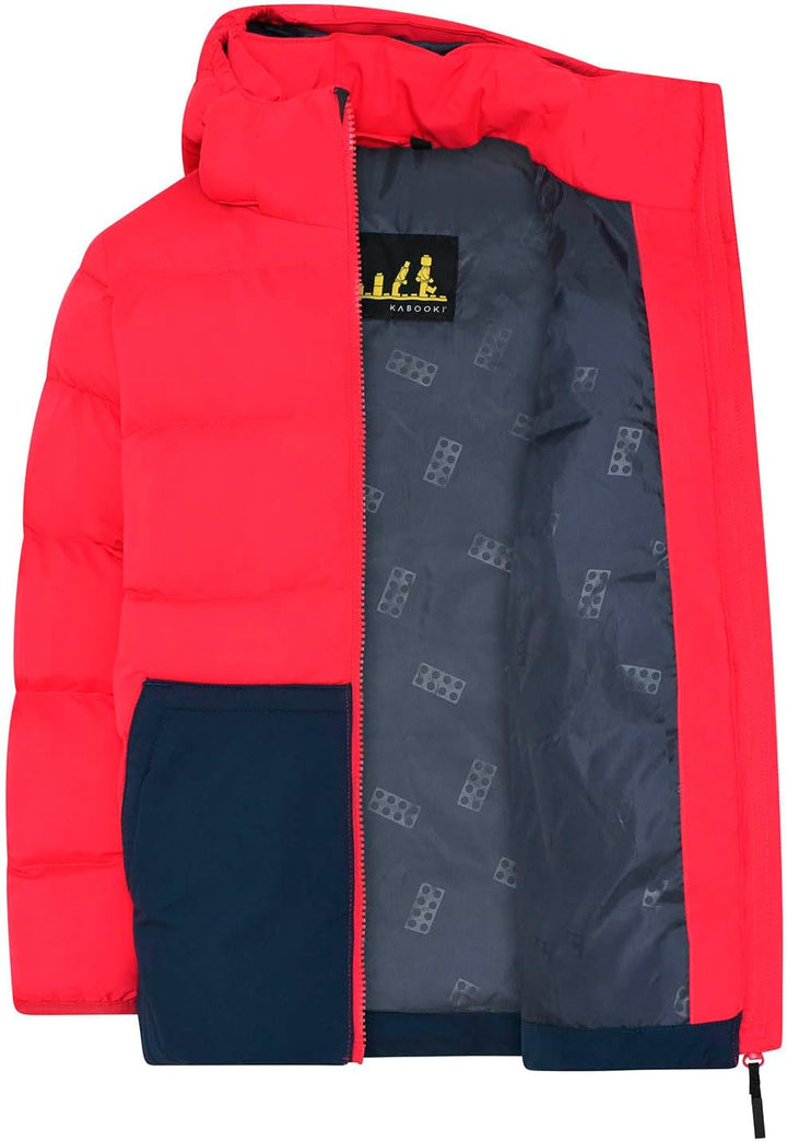 LEGO Jungen Lwjested 711 - Jacket JACKET 110 Rot, 110 Rot