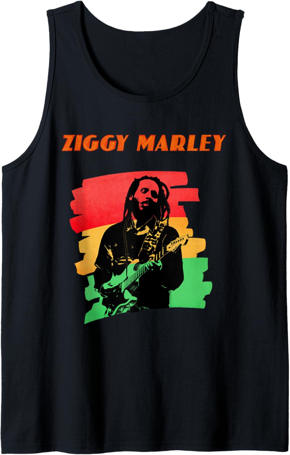 Ziggy Marley - Official Merchandise - Red Green Gold Tank Top