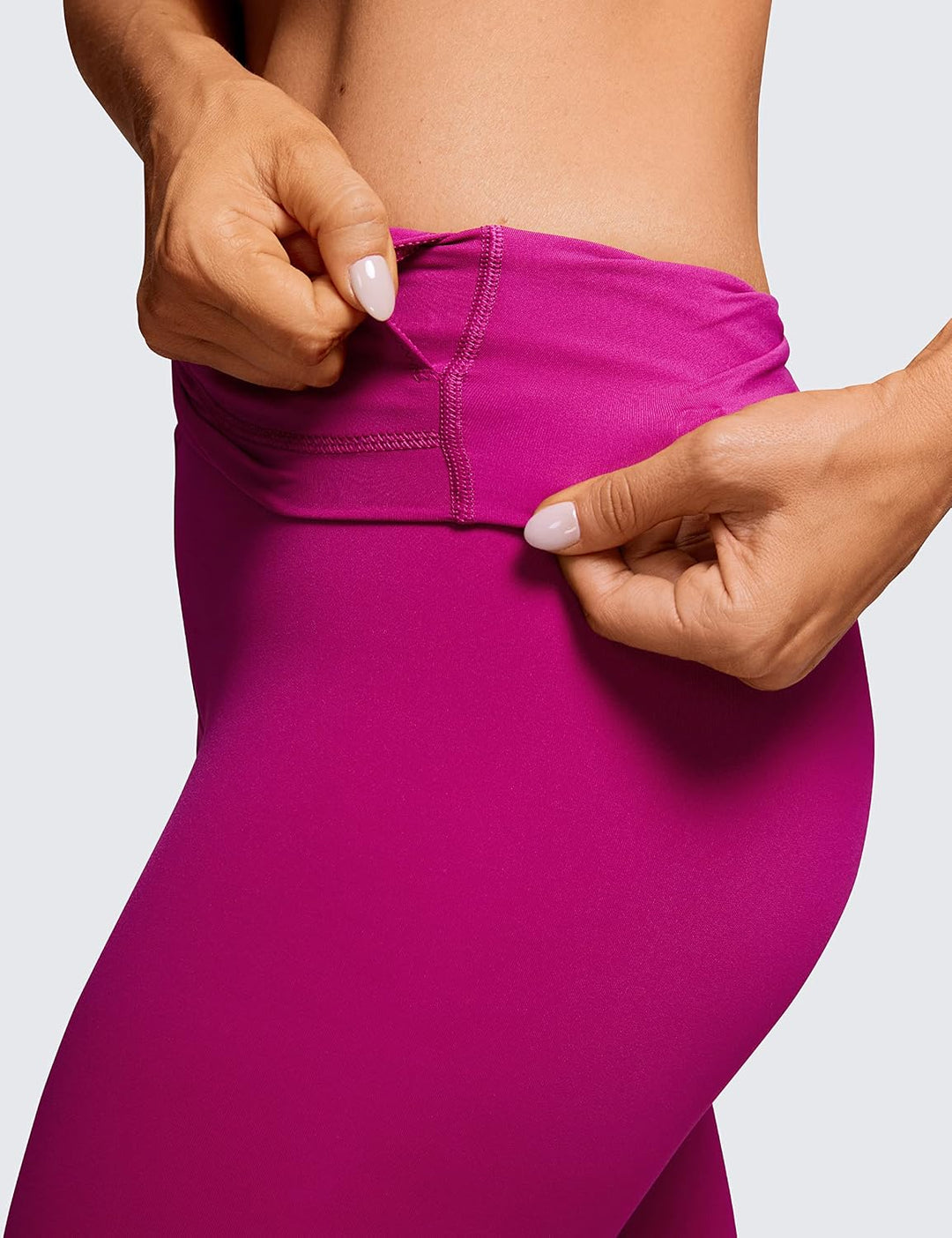 CRZ YOGA Naked Feeling Damen Leggings High Wasit Sportleggins Blickdicht Lange Sport Leggins Yogahos