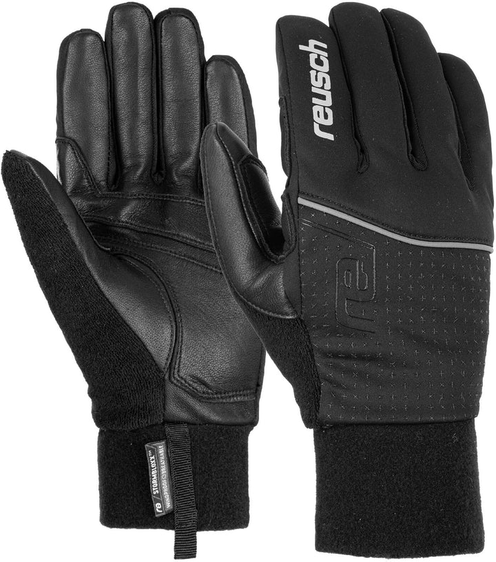 Reusch Herren Roald Stormbloxx Handschuhe 10 black / silver, 10 black / silver