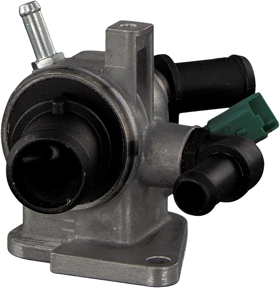febi bilstein 36284 Thermostatgehäuse mit Temperaturschalter und Dichtung , 1 Stück