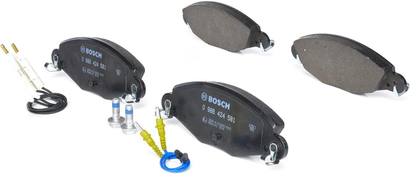 Bosch BP327 Bremsbeläge - Vorderachse - ECE-R90 Zertifizierung - vier Bremsbeläge pro Set