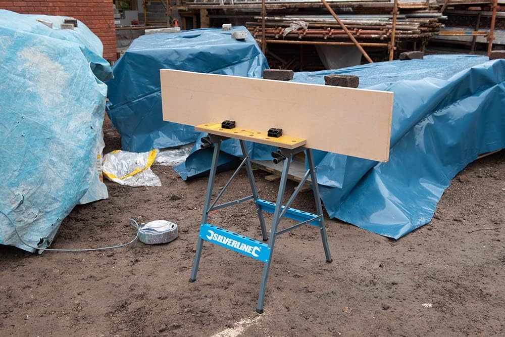 Silverline TB01 Klappwerkbank 100 kg Einzelbett, Einzelbett