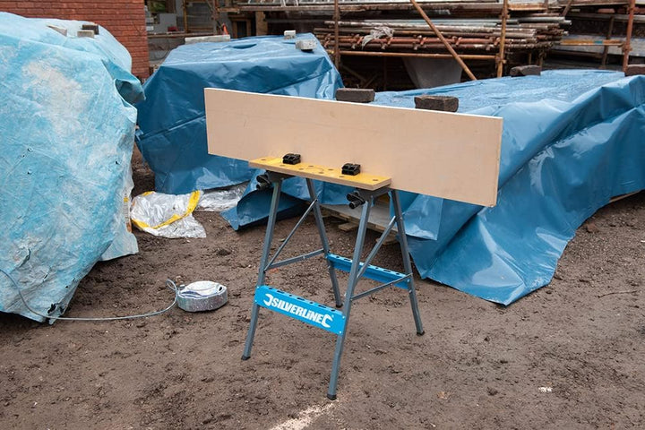 Silverline TB01 Klappwerkbank 100 kg Einzelbett, Einzelbett