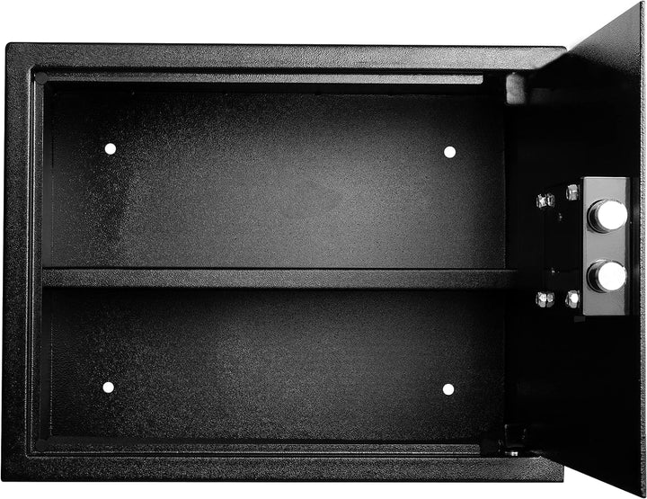 Genie Hand | Mechanische Möbeltresor für Zuhause mit Schlüssel, Tresor Safe – Doppelbartschloss Extr